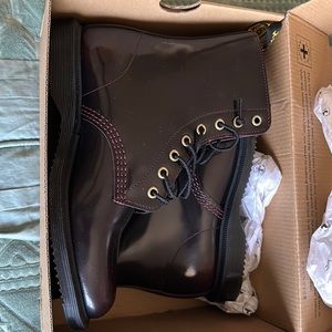 Doc Martens Cherry Red Elsham - Size 7